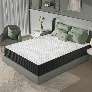 Pengucool charcoal-infused cooling memory foam mattress in king size