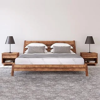 Plococo 8-inch aloe-infused memory foam mattress in roll-compressed packaging