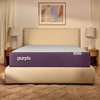 Purple Restore Soft mattress with GelFlex Grid technology in queen size