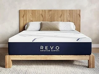 REVO 14-inch cooling gel memory foam mattress in California king size
