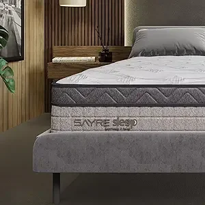 SAYRE SLEEP extra firm queen mattress with hotel-collection hybrid design
