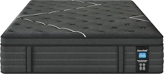 Slecofom 14-inch extra firm queen mattress with memory foam hybrid construction