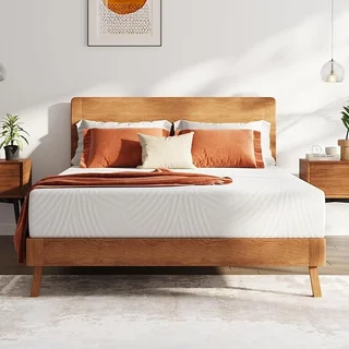 Sweetnight king size memory foam mattress in a box, unboxed and expanding