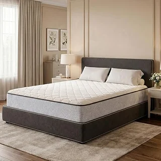 Treaton 7-inch medium firm high density foam mattress in Full XL size