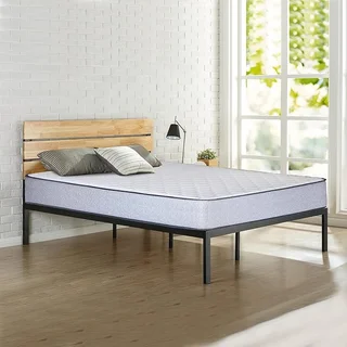Treaton 10-inch foam mattress in gray, medium firm feel