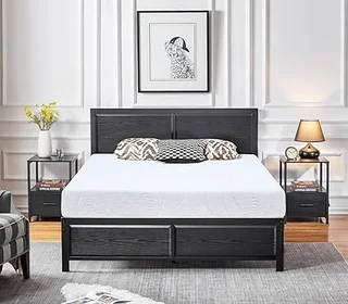 Twin Size 8-Inch, Gel Memory Foam Mattress, Medium Firm Feel, Breathable, Cool Sleep and Pressure Relief, CertiPUR-US Certified, Temperature Balanced Twin