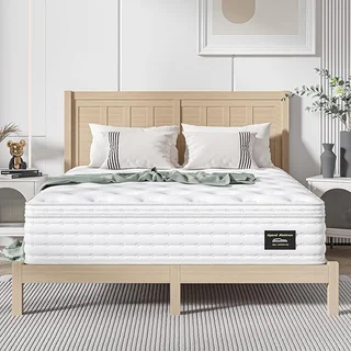 UniPon King hybrid mattress with memory foam and pocket springs