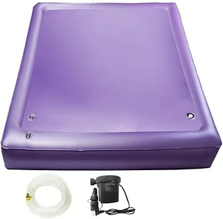 Youaide purple water bed mattress with full wave design