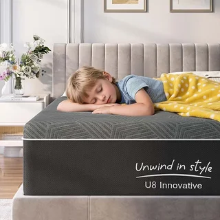 YskdhfczQ queen size memory foam mattress with cooling gel technology
