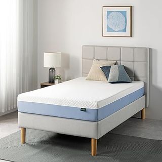 Zinus 8-inch twin memory foam mattress with cooling technology and medium feel