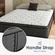 Easy unboxing and setup of AEMSOFK queen mattress in a box