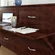 AFI Murphy bed and desk combination unit in Northampton style
