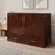 AFI Southampton Murphy Bed storage drawer open, showing organizational space