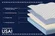 American-made RV/narrow king mattress with cooling technology and graphite memory foam