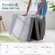 AMICLIBER tri-fold mattress showing compact folded size