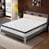 Anwickjeff queen hybrid mattress with cool memory foam for pressure relief