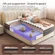 ANYSOUL full size memory foam mattress with individual pocket springs for support