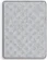 Ashley hybrid mattress with gel foam in medium firmness for optimal support