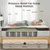 Fiberglass-free, CertiPUR-US certified ATAWO mattress with motion isolation