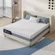 Avenco 12 inch medium firm mattress on bed frame