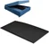 AYDMI black foam mattress support pad on bed frame