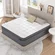 Ayeawo king hybrid mattress with individual springs and gel memory foam layers