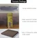 Memory foam bed space filler for king size mattresses by Barpoullar