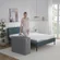 4 inch breathable BDEUS mattress used as portable sofa bed