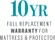 Hypoallergenic mattress protector that blocks dust mites