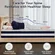 BedsPick copper infused memory foam mattress being unboxed from bed in a box