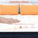 Testing motion isolation on the Betsy Furniture hybrid king mattress
