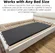 CAICFYIN black bed board firm support pad for under mattress