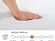 California King size Capacmkseh gel foam bed measuring 83x71 inches