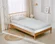 Capacmkseh twin mattress with innerspring support in compact box packaging