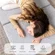 CH CHARME HOUSE mattress topper on bed in bedroom setting