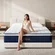 Clsoep queen hybrid mattress being unboxed and set up in bedroom