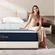 Clsoep 12-inch queen mattress properly fitted on standard bed frame