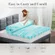 Cooling gel memory foam mattress topper in twin size