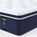 Coolvie 12 inch twin XL hybrid mattress in a box, unboxed and expanding