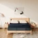 Crystli 12-inch gel memory foam mattress with activated charcoal infusion