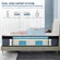Crystli king mattress expanding after unboxing from compact shipping box