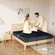 Crystli mattress with activated charcoal infusion for odor control