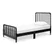 DaVinci Jenny Lind twin bed with classic wood spindle posts in ebony finish
