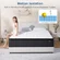 DEHIJU full mattress measuring 75 inches long by 54 inches wide by 10 inches thick