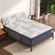 DIGLANT Twin XL hybrid mattress with soft plush memory foam for comfort
