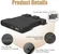 DikaSun A-Black colored air mattress for short truck beds