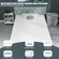 Pocket spring mattress providing targeted support for restful sleep