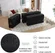 DreamNook storage case for trifold memory foam mattresses with handles