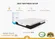12-inch thick DynastyMattress king mattress providing firm support
