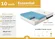 DynastyMattress Eastern King size mattress offering pressure relief for back pain